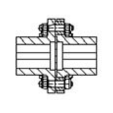 SIBRE 不帶制動(dòng)盤的扭轉(zhuǎn)彈性柱銷聯(lián)軸器APC-A系列
